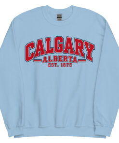 Calgary Alberta Varsity Sweatshirts Jumpers