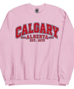 Calgary Alberta Varsity Sweatshirts Jumpers