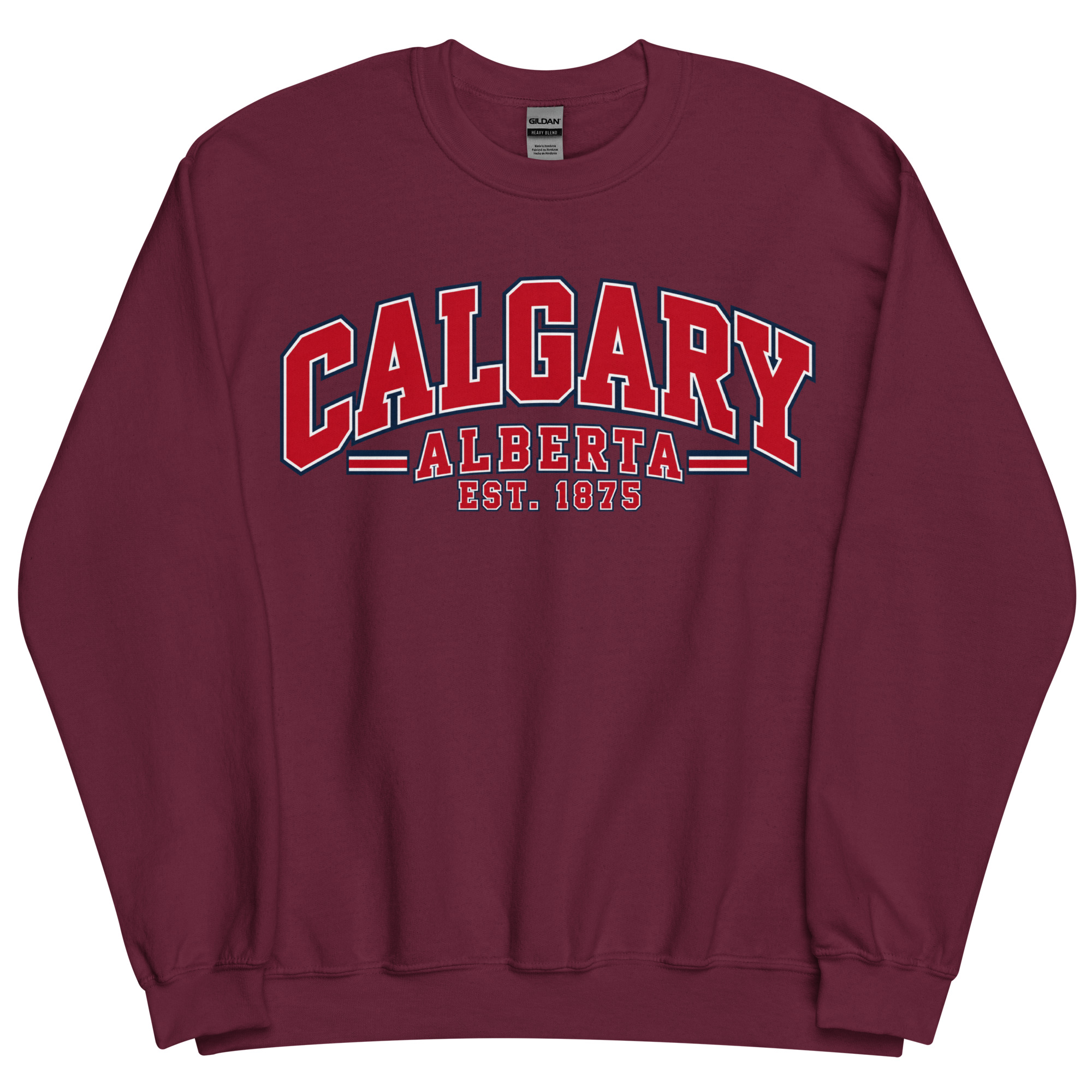 Calgary Alberta Varsity Sweatshirts Jumpers