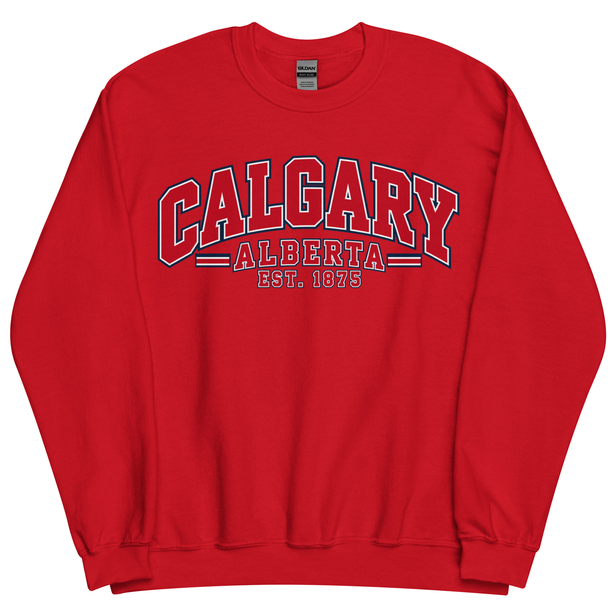 Calgary Alberta Varsity Sweatshirts Jumpers
