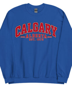 Calgary Alberta Varsity Sweatshirts Jumpers
