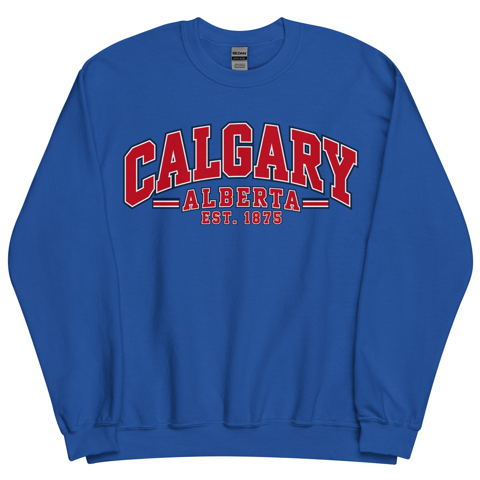 Calgary Alberta Varsity Sweatshirts Jumpers
