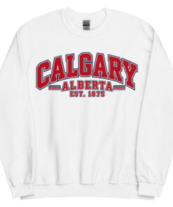 Calgary Alberta Varsity Sweatshirts Jumpers