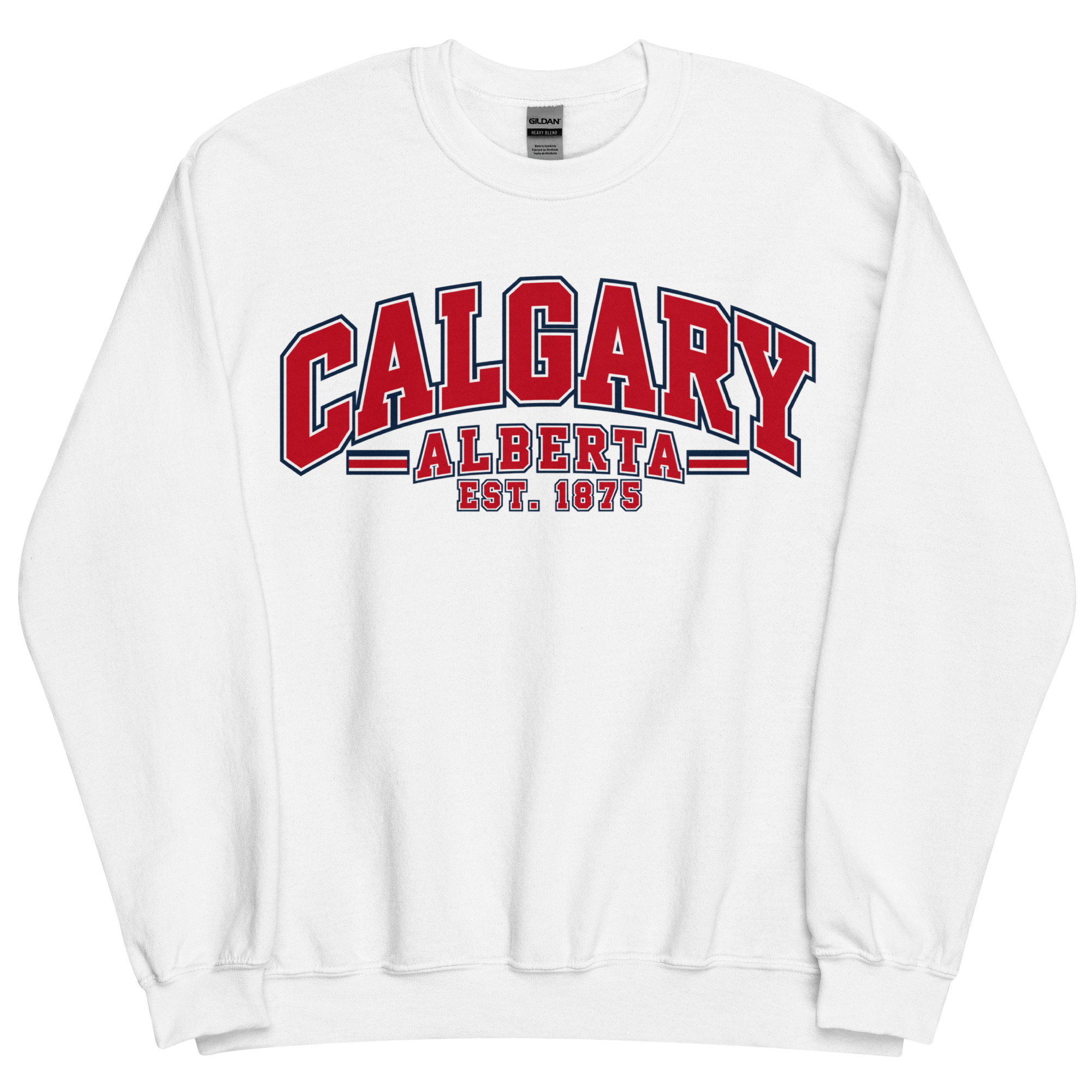 Calgary Alberta Varsity Sweatshirts Jumpers