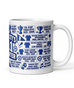 Cardiff City Mug No1 Supporter Gift Mugs