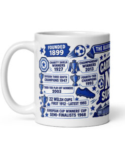 Cardiff City Mug No1 Supporter Gift Mugs