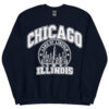 Chicago Illinois State Varsity Sweatshirts College Style