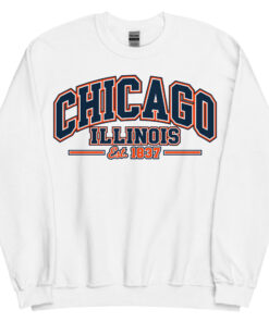 Chicago Illinois Varsity Sweatshirts College Style