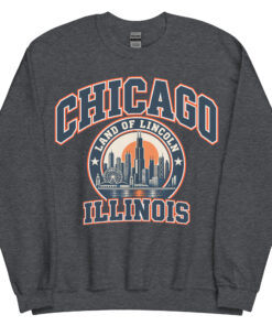 Chicago Illinois Varsity Sweatshirts Jumpers