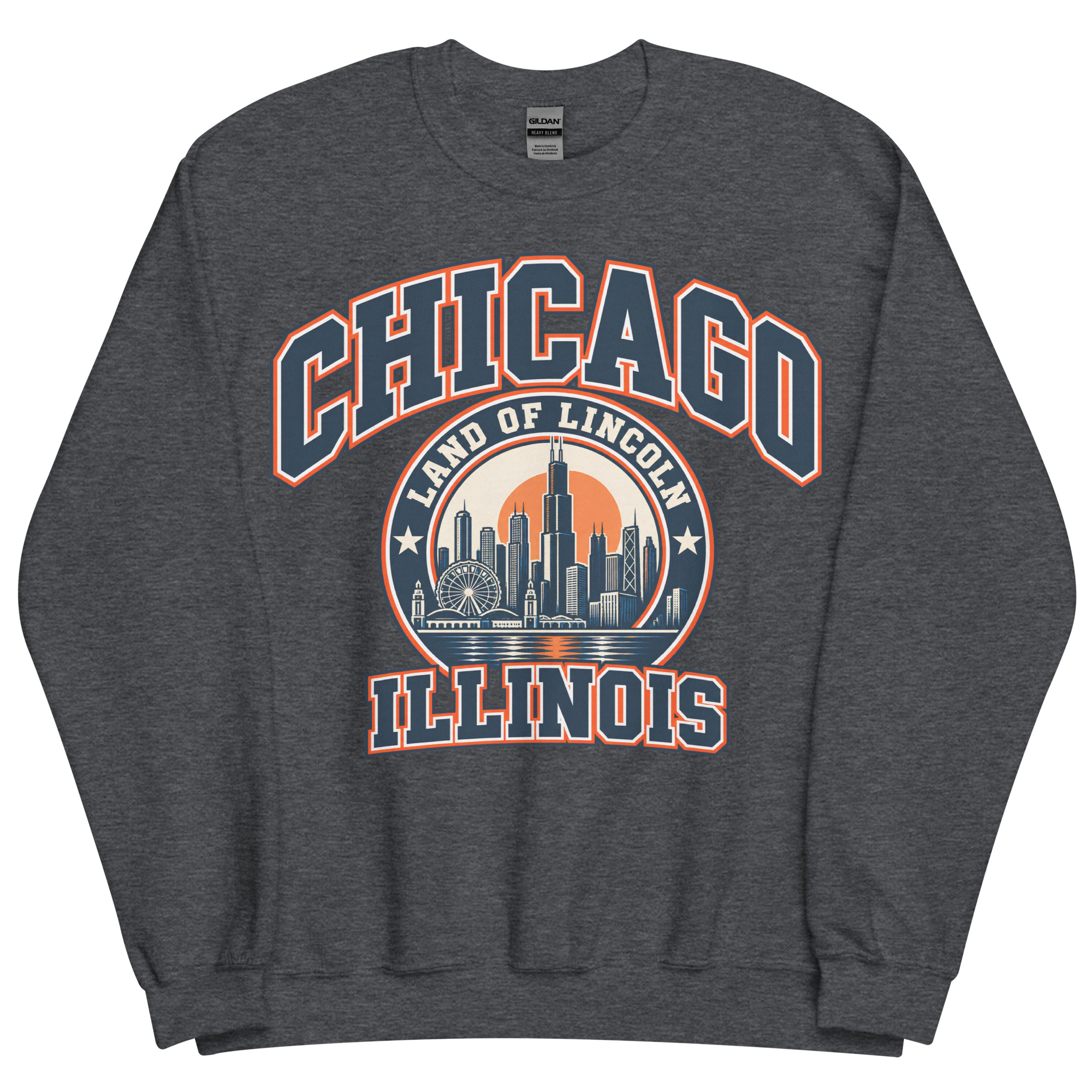 Chicago Illinois Varsity Sweatshirts Jumpers