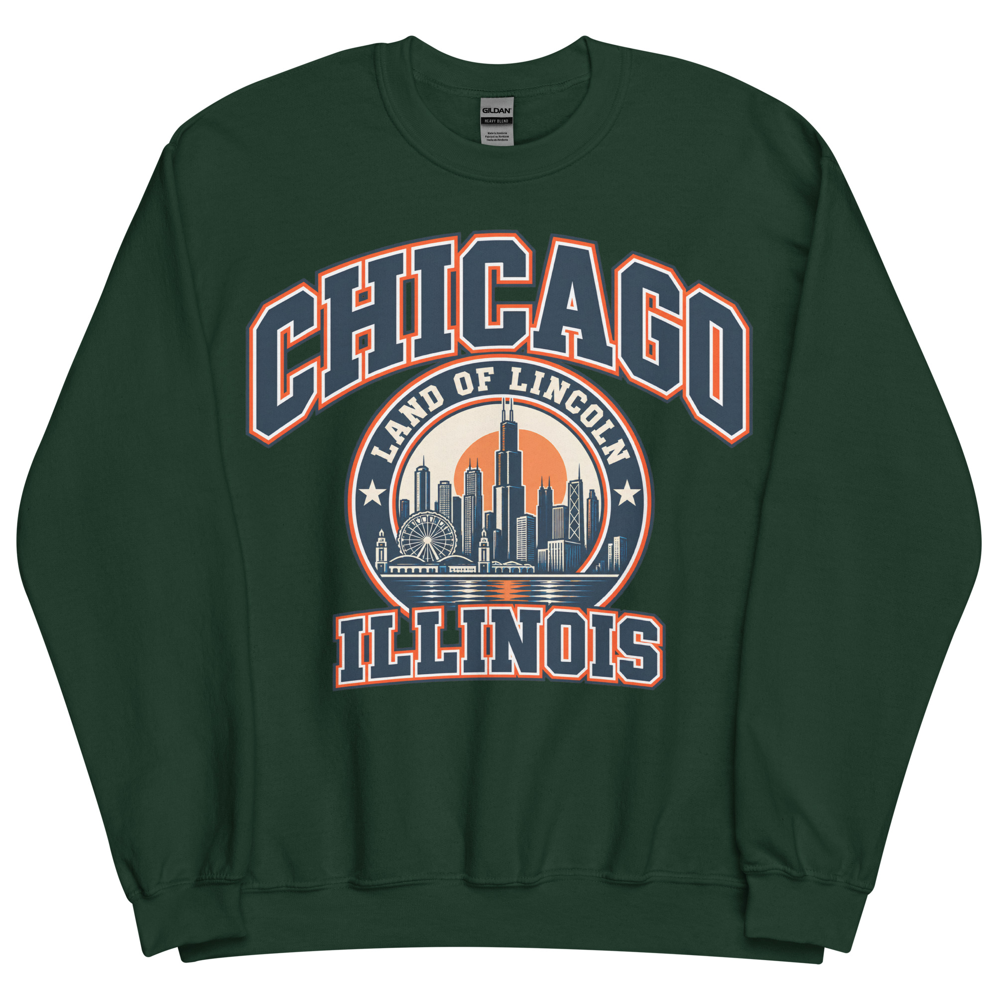 Chicago Illinois Varsity Sweatshirts Jumpers