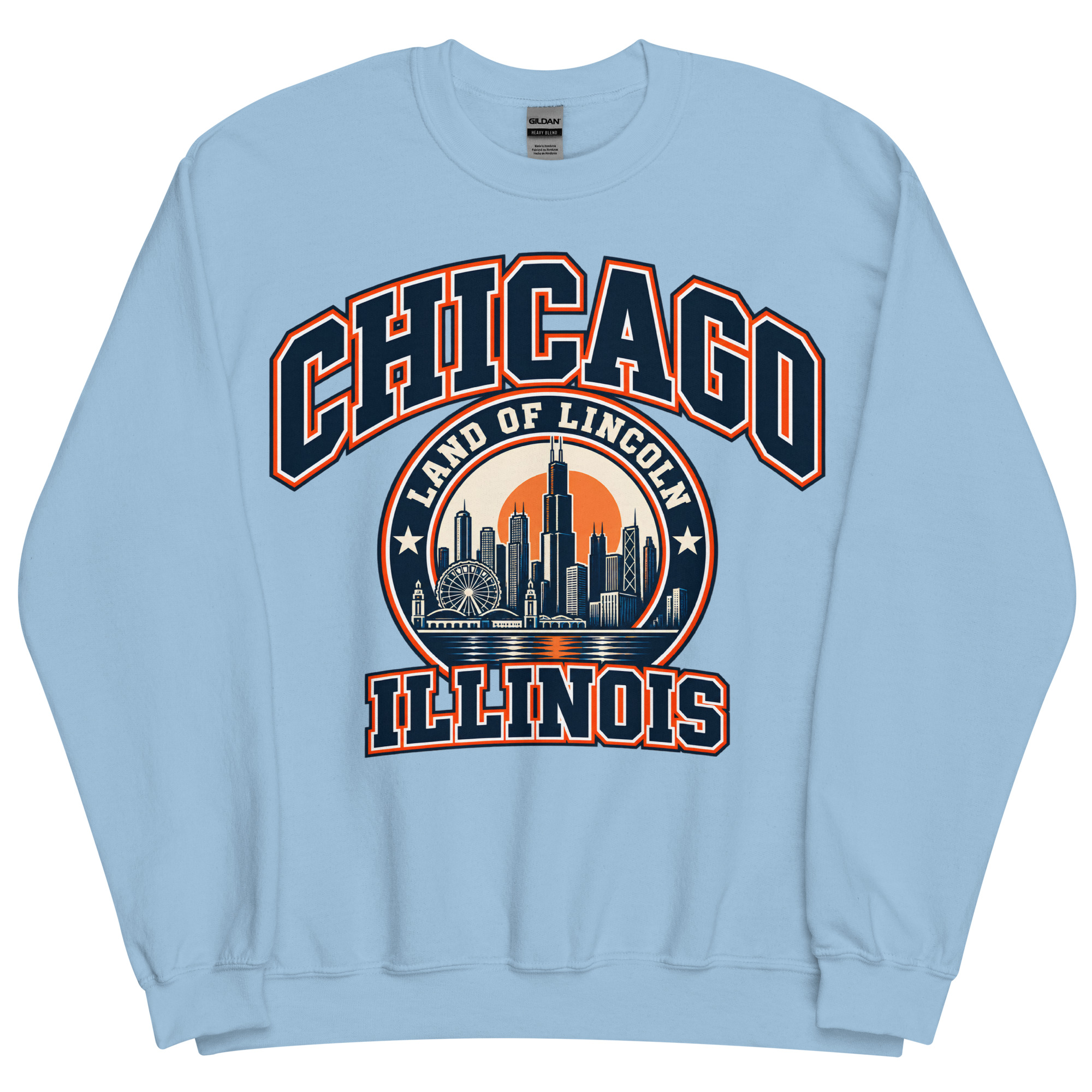 Chicago Illinois Varsity Sweatshirts Jumpers