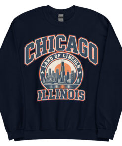 Chicago Illinois Varsity Sweatshirts Jumpers