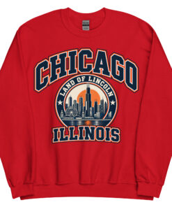 Chicago Illinois Varsity Sweatshirts Jumpers
