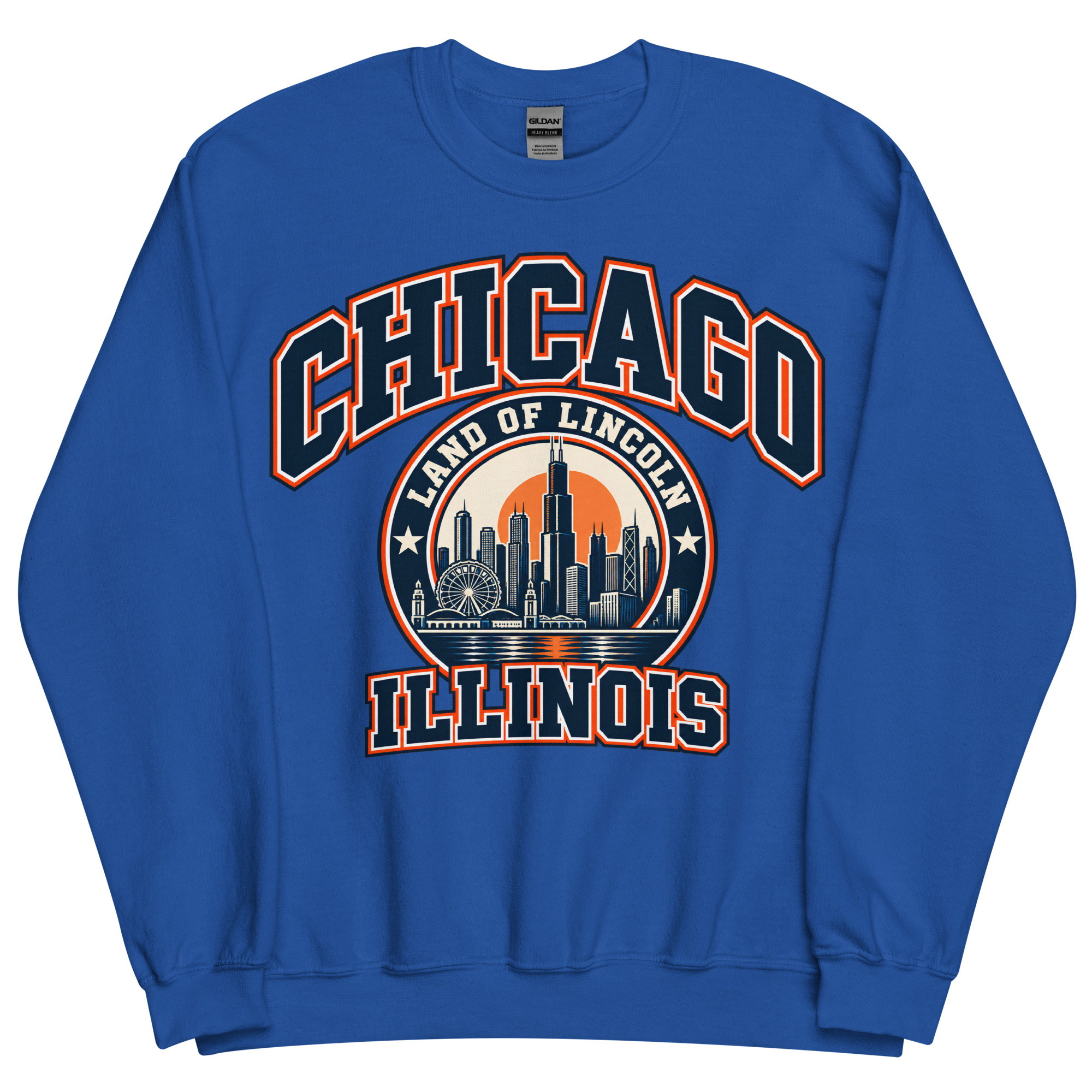Chicago Illinois Varsity Sweatshirts Jumpers