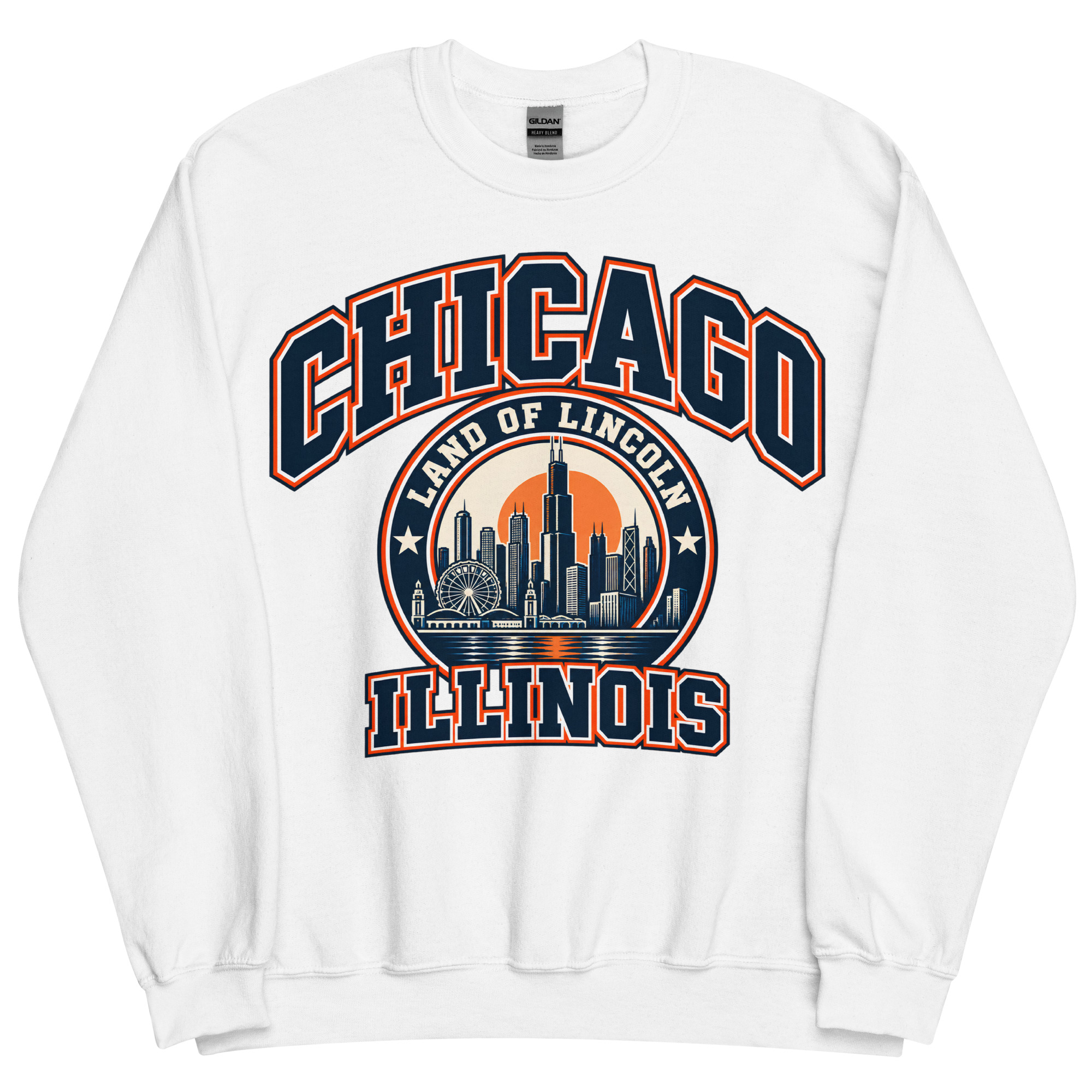 Chicago Illinois Varsity Sweatshirts Jumpers