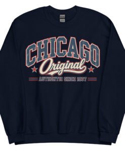 Chicago Original Varsity College Sweatshirt Jumpers