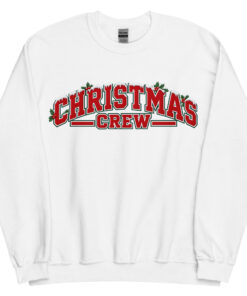 Christmas Crew Jumper Varsity Style Festive Sweatshirts