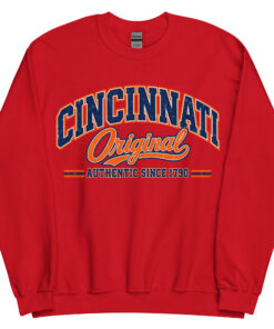Cincinnati Original Varsity College Sweatshirt Jumpers