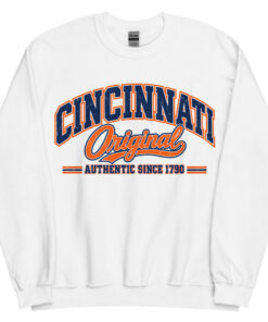Cincinnati Original Varsity College Sweatshirt Jumpers
