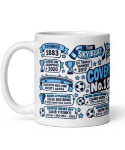 Coventry City Mug No1 Supporter Gift Mugs