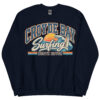 Croyde Bay North Devon Surfing Jumper Varsity Sweatshirt
