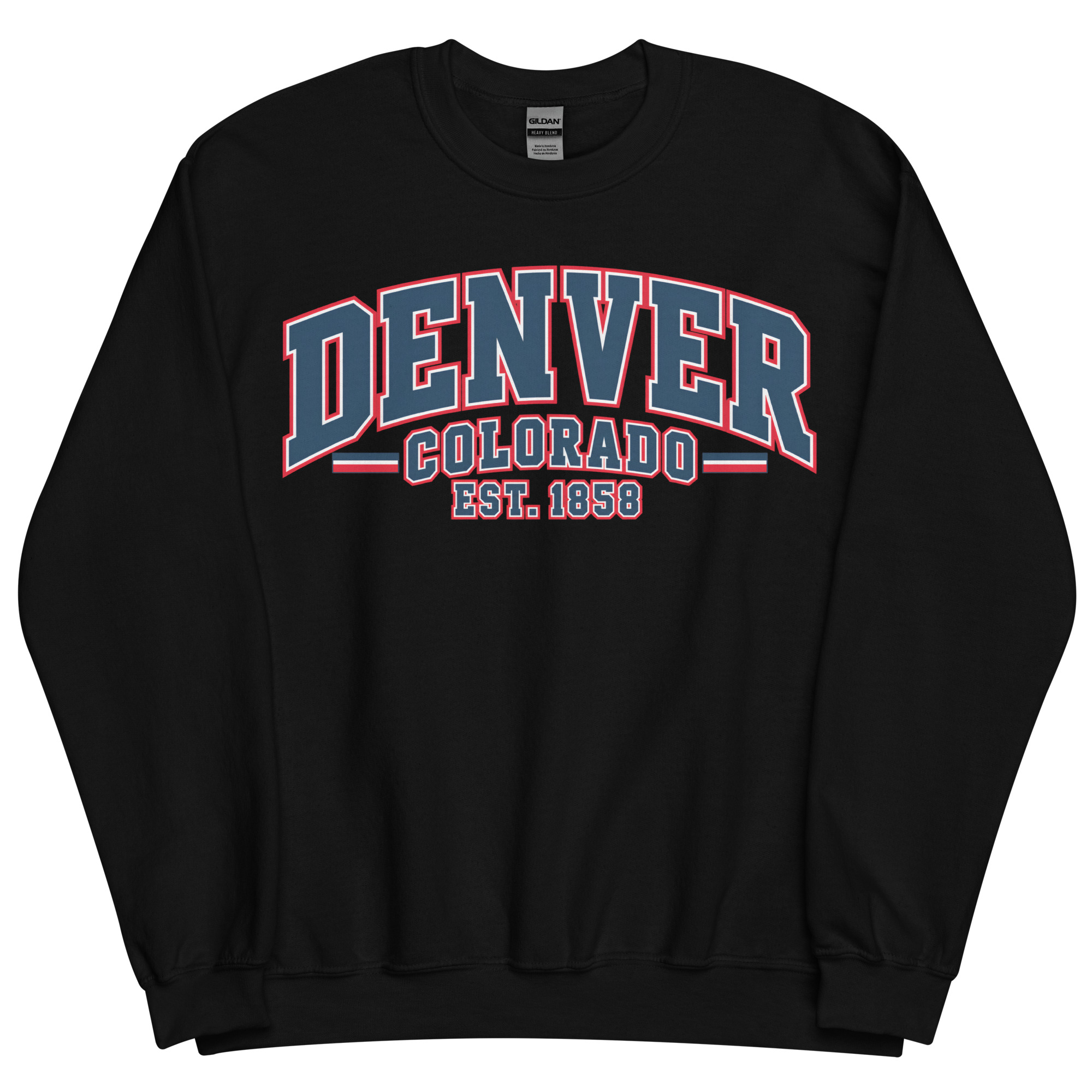 Denver Colorado Varsity Sweatshirts College Style