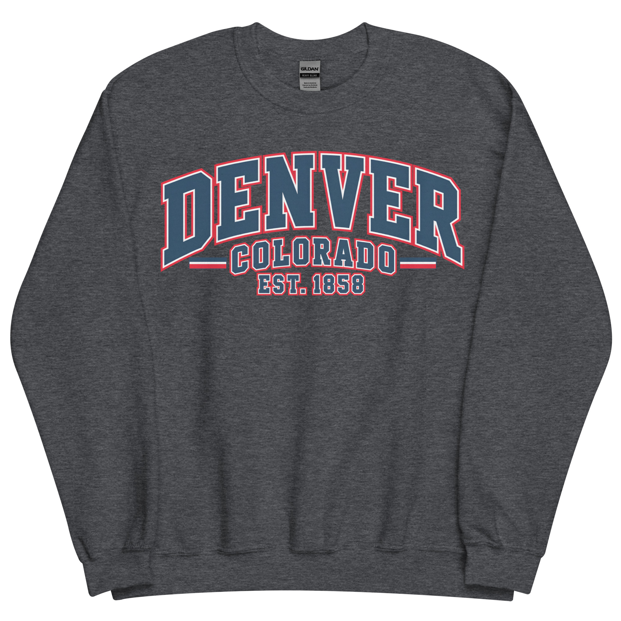 Denver Colorado Varsity Sweatshirts College Style
