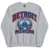 Detroit Michigan State Varsity Sweatshirt Jumpers