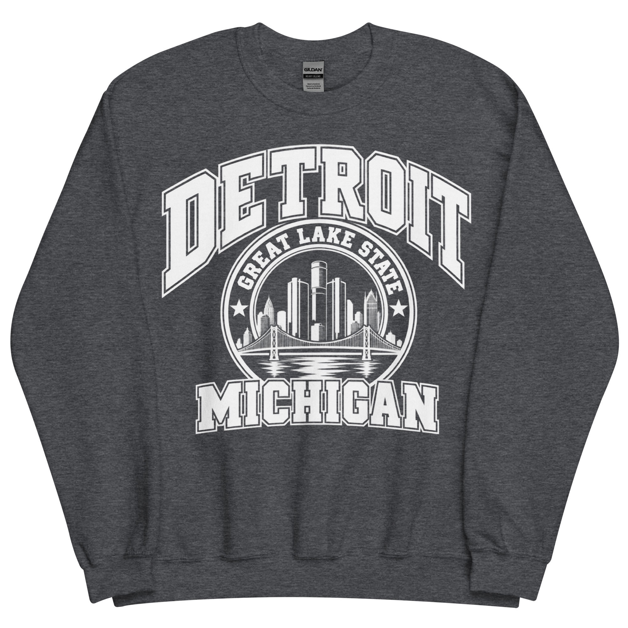 Detroit Michigan State Varsity Sweatshirts Jumpers