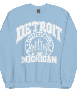 Detroit Michigan State Varsity Sweatshirts Jumpers