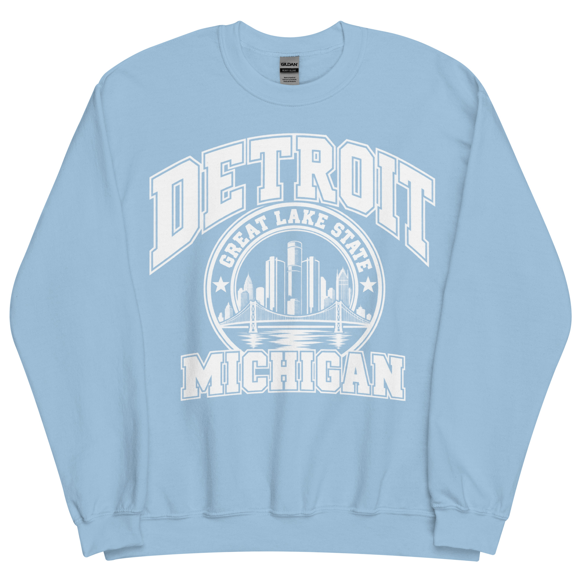 Detroit Michigan State Varsity Sweatshirts Jumpers