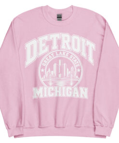 Detroit Michigan State Varsity Sweatshirts Jumpers