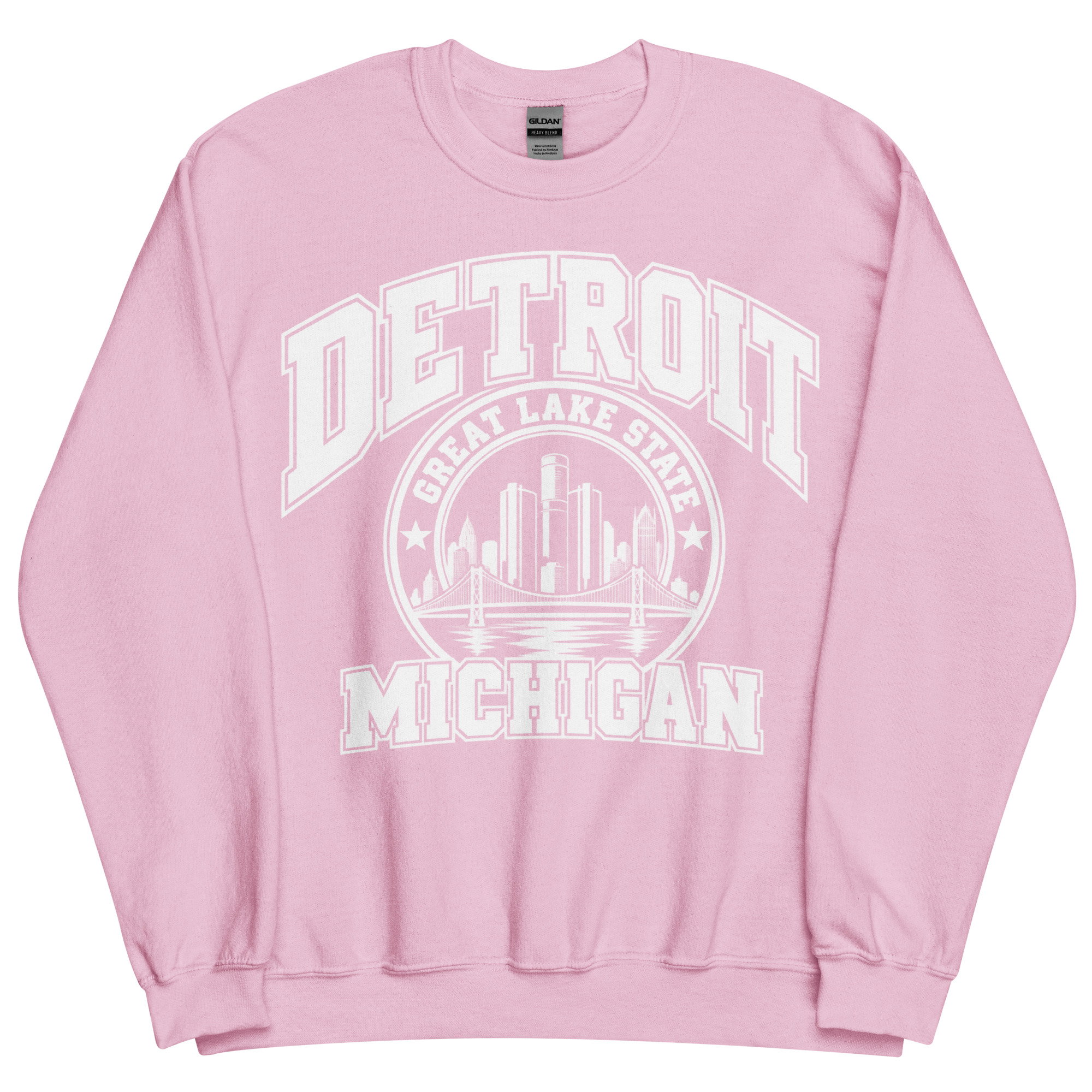 Detroit Michigan State Varsity Sweatshirts Jumpers