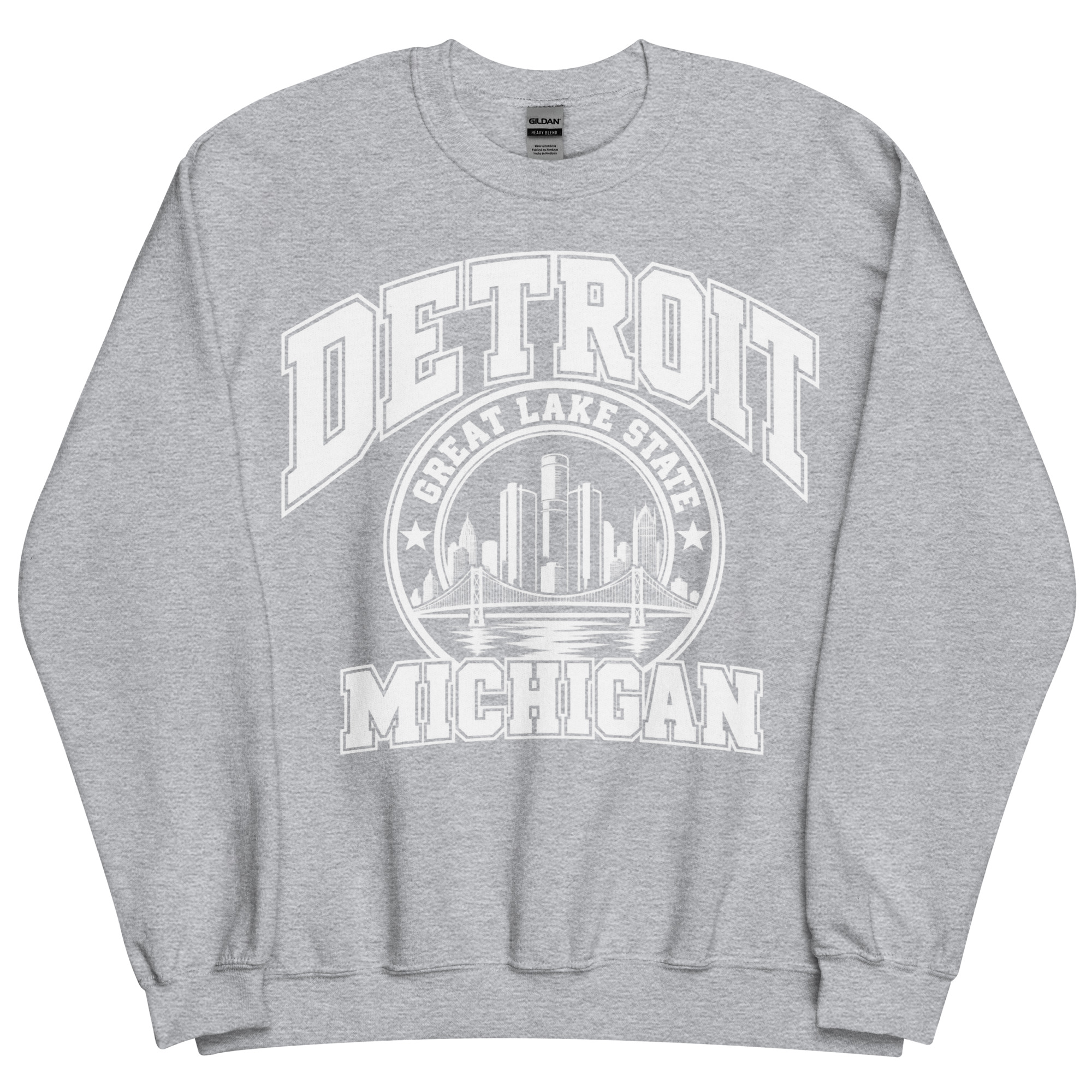 Detroit Michigan State Varsity Sweatshirts Jumpers