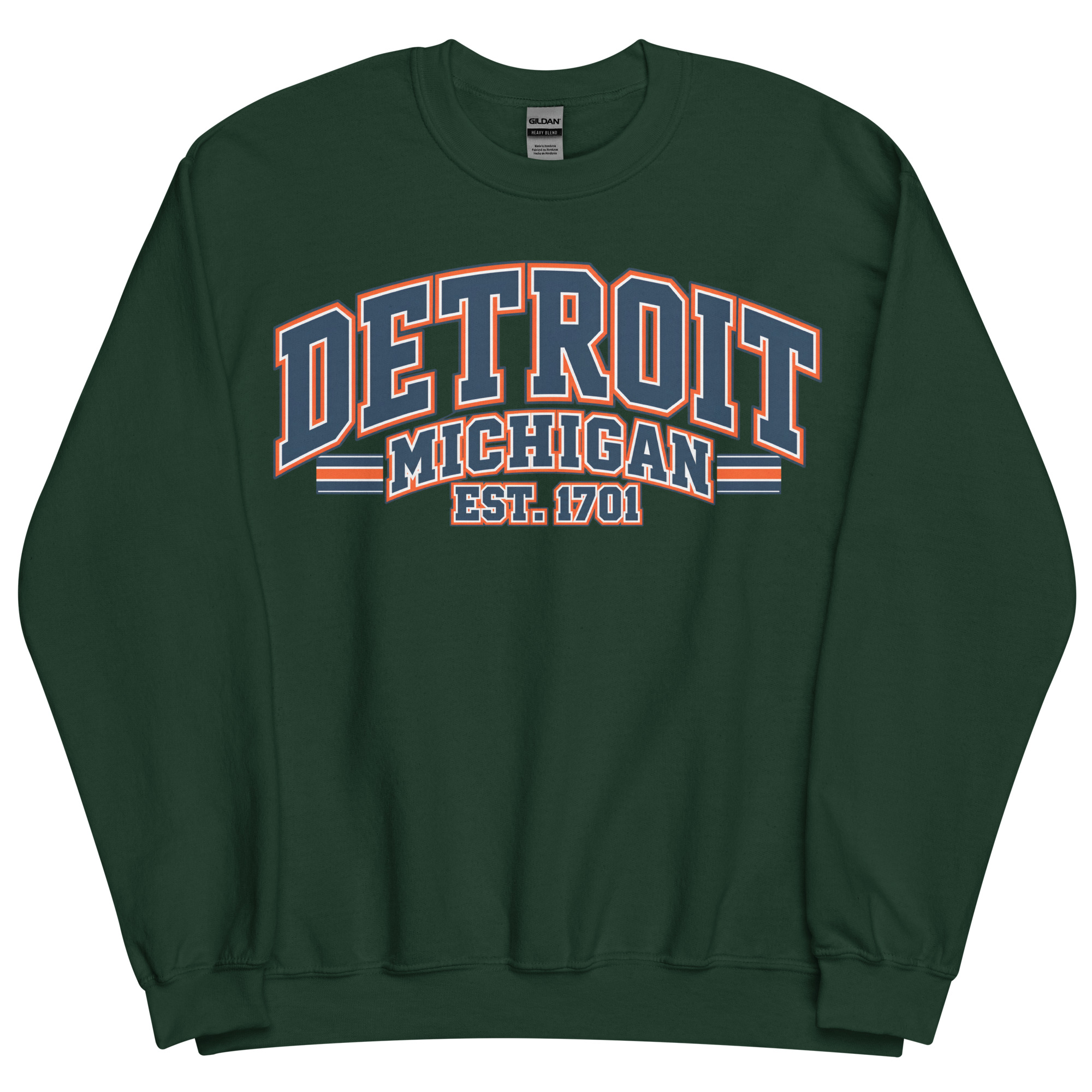 Detroit Michigan Varsity Sweatshirts Jumpers