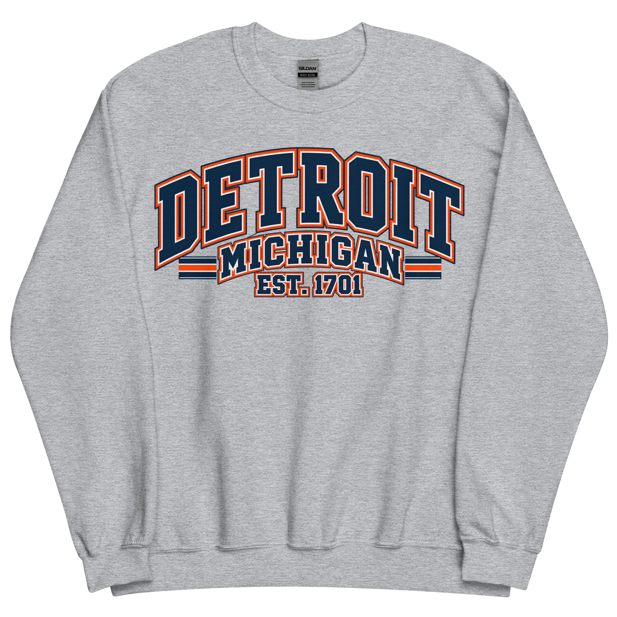 Detroit Michigan Varsity Sweatshirts Jumpers