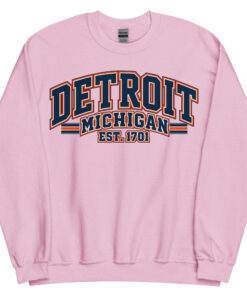 Detroit Michigan Varsity Sweatshirts Jumpers
