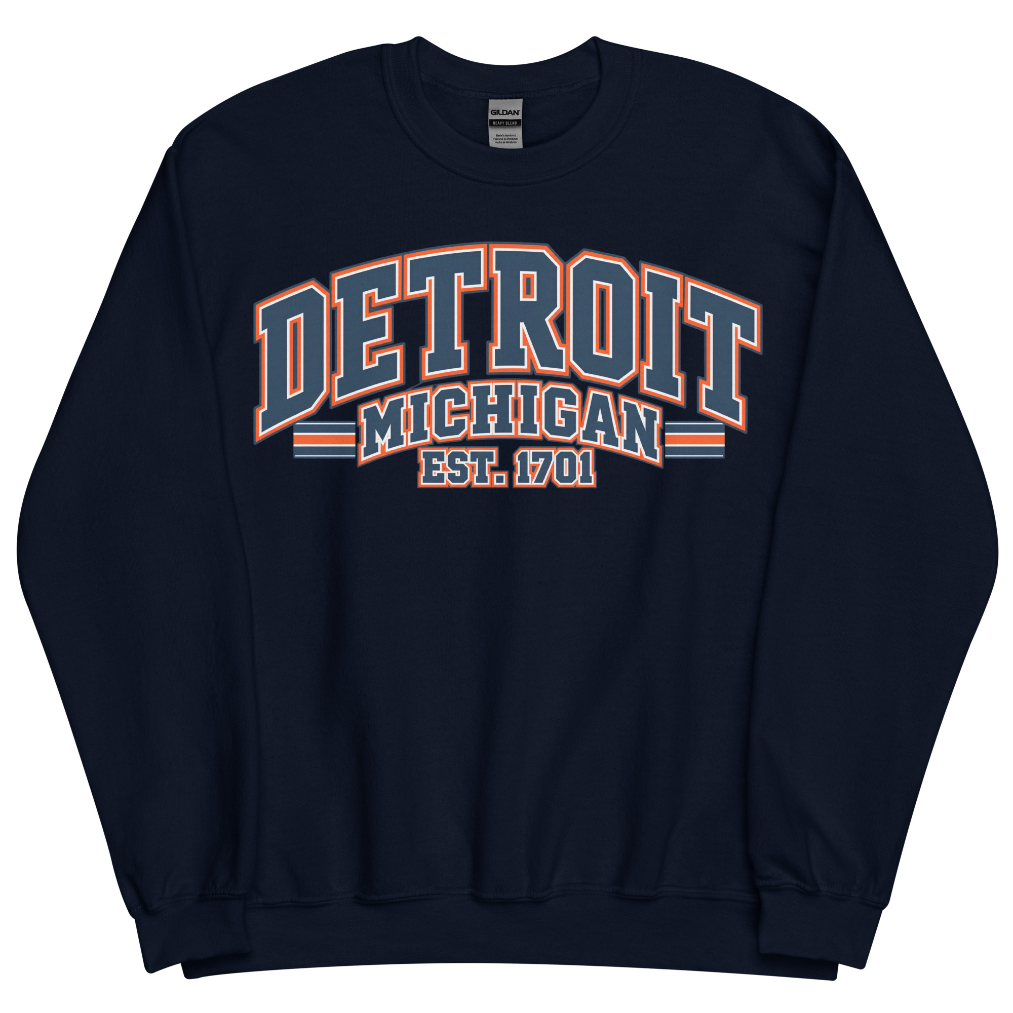 Detroit Michigan Varsity Sweatshirts Jumpers