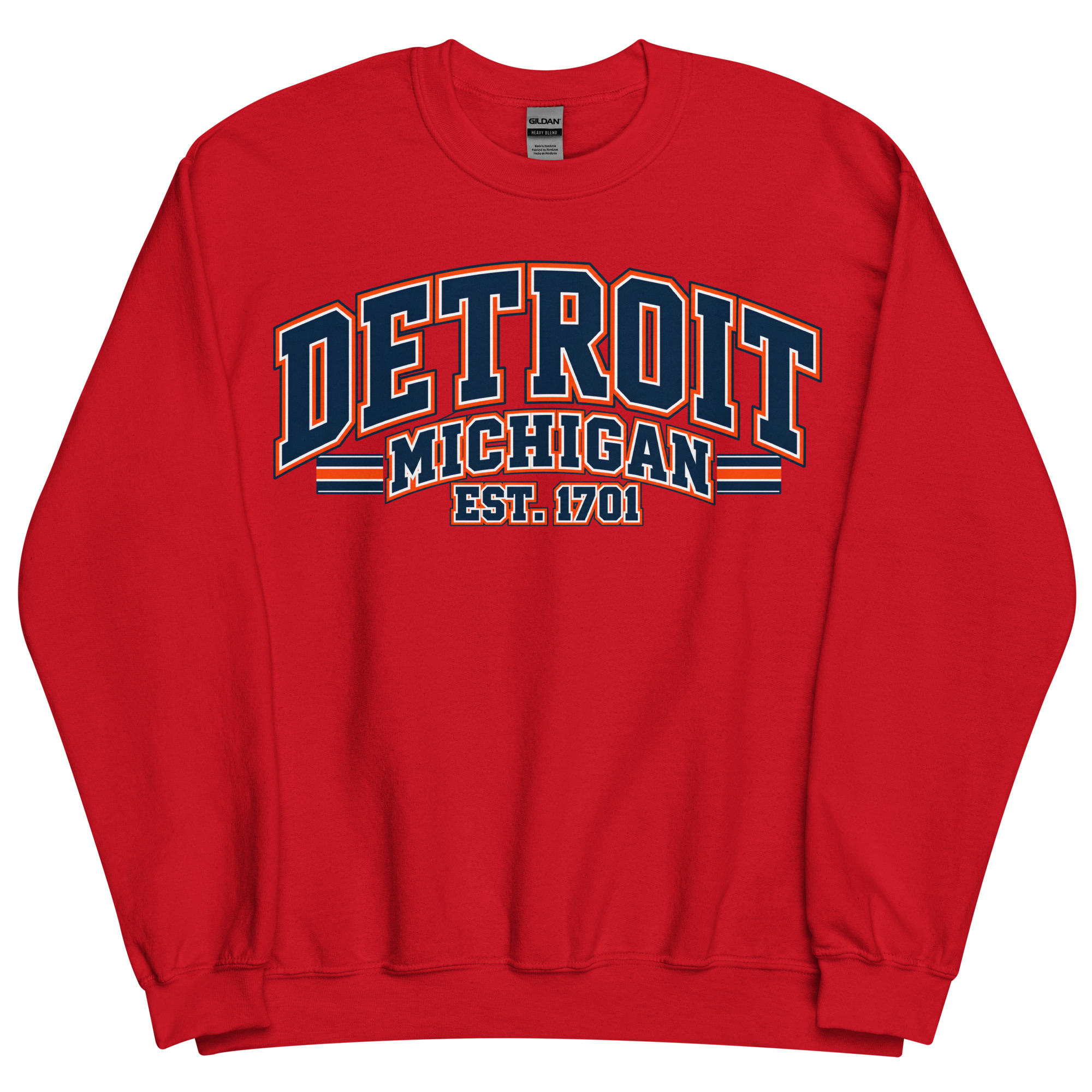Detroit Michigan Varsity Sweatshirts Jumpers