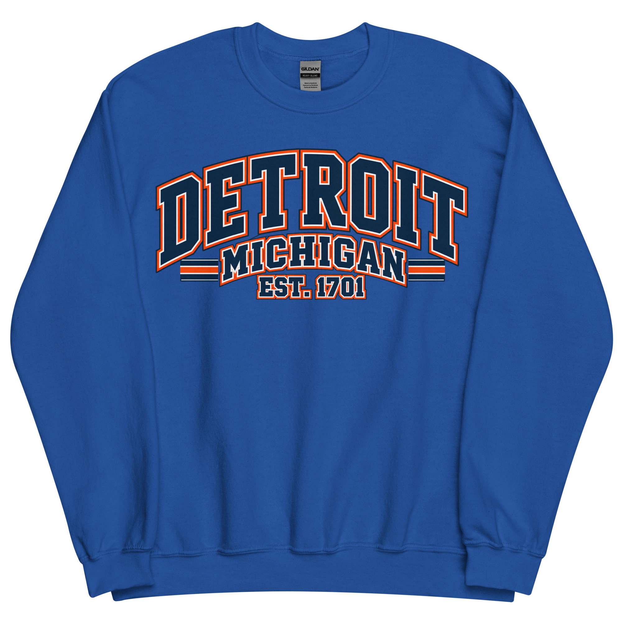 Detroit Michigan Varsity Sweatshirts Jumpers