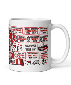 Doncaster Rovers Mug No1 Supporter Gift Mugs