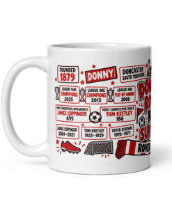 Doncaster Rovers Mug No1 Supporter Gift Mugs
