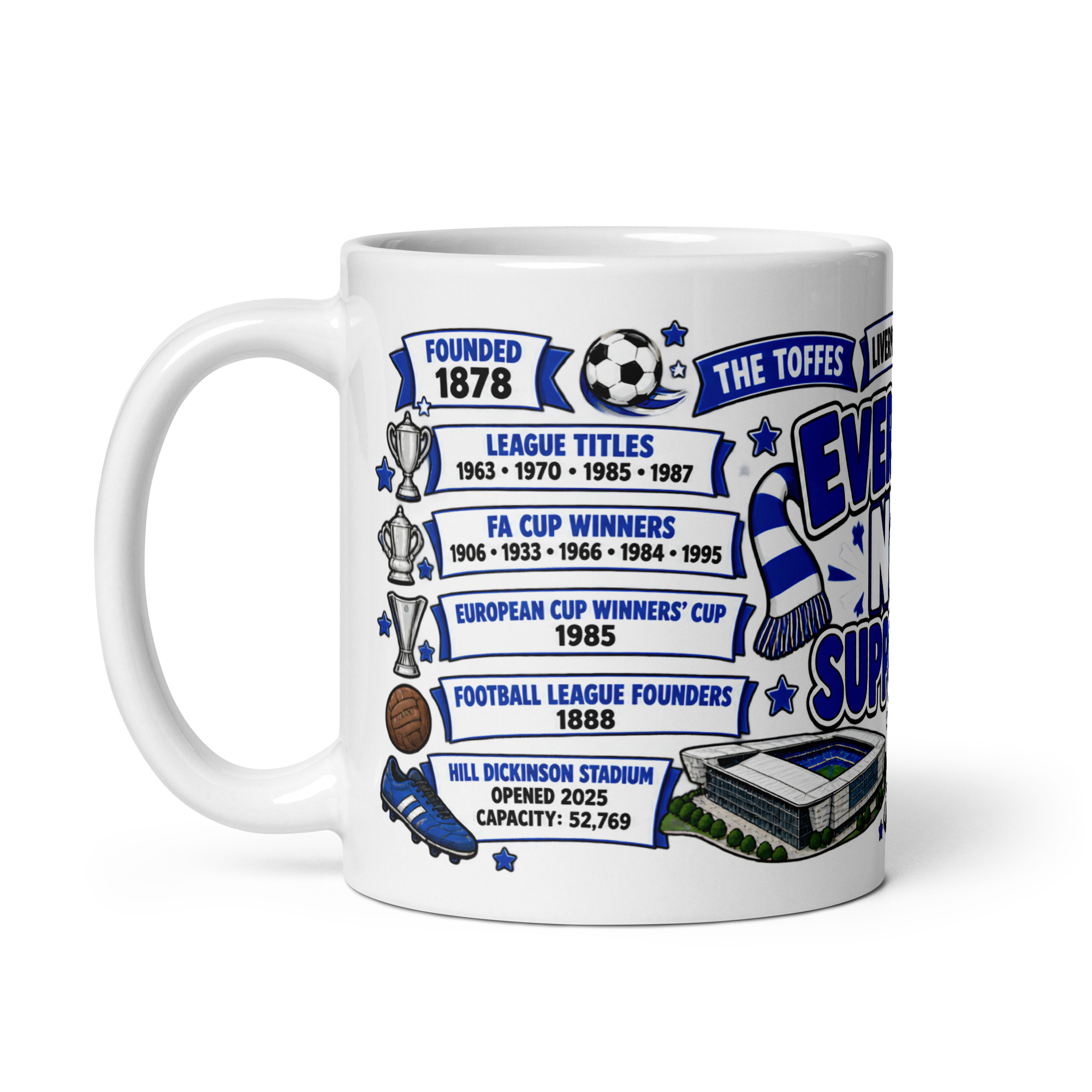 Everton FC No1 Supporter Mug
