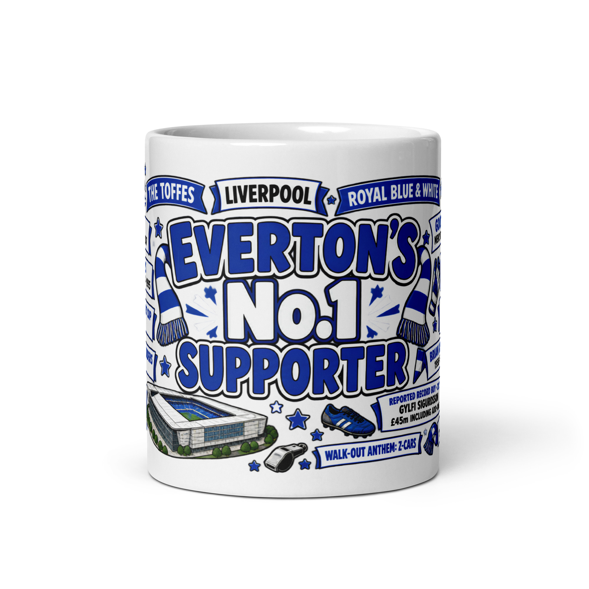 Everton FC No1 Supporter Mug