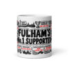 Fulham Mug No1 Supporter Gift Mugs