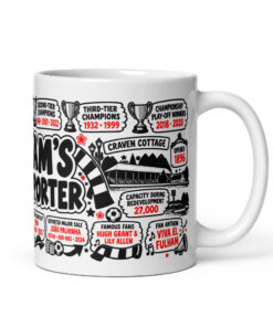 Fulham Mug No1 Supporter Gift Mugs