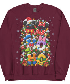 Ho Ho Ho Magical Characters Christmas Jumpers