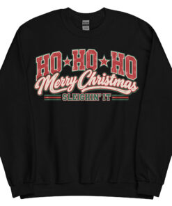 Ho Ho Ho Merry Christmas Jumper Sleighin’ It
