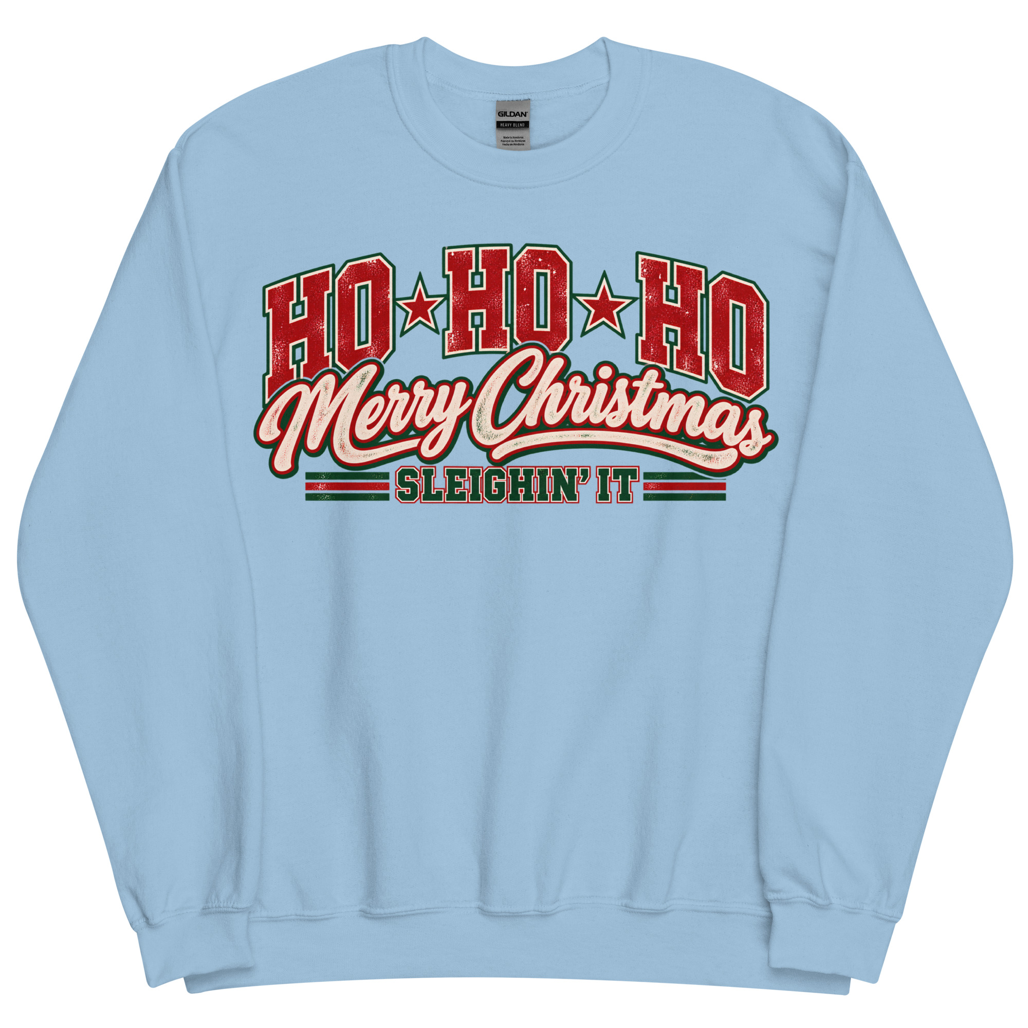 Ho Ho Ho Merry Christmas Jumper Sleighin’ It